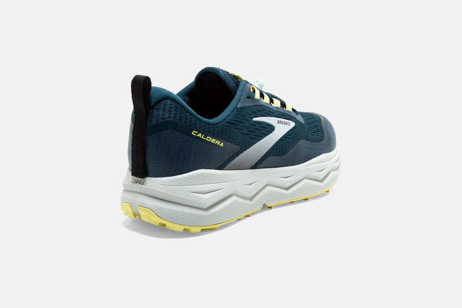 Caldera 5 Trail Brooks Running Shoes NZ Womens - Navy - DLPXKQ-851